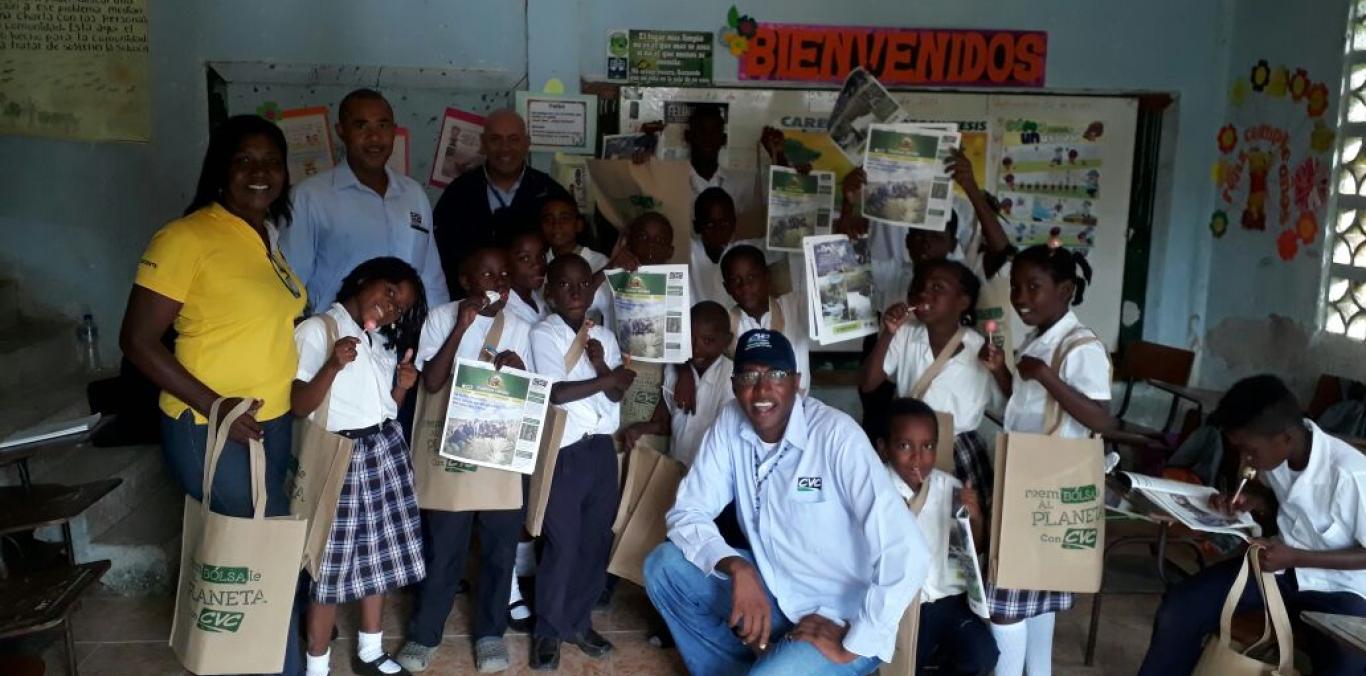 NIÑOS DEL CORREGIMIENTO DE AGUACLARA RECIBIERON CAPACITACIÓN SOBRE BIODIVERSIDAD