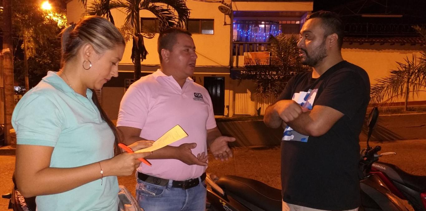 CVC LIDERA OPERATIVOS PARA CONTROLAR EL RUIDO EN CARTAGO 