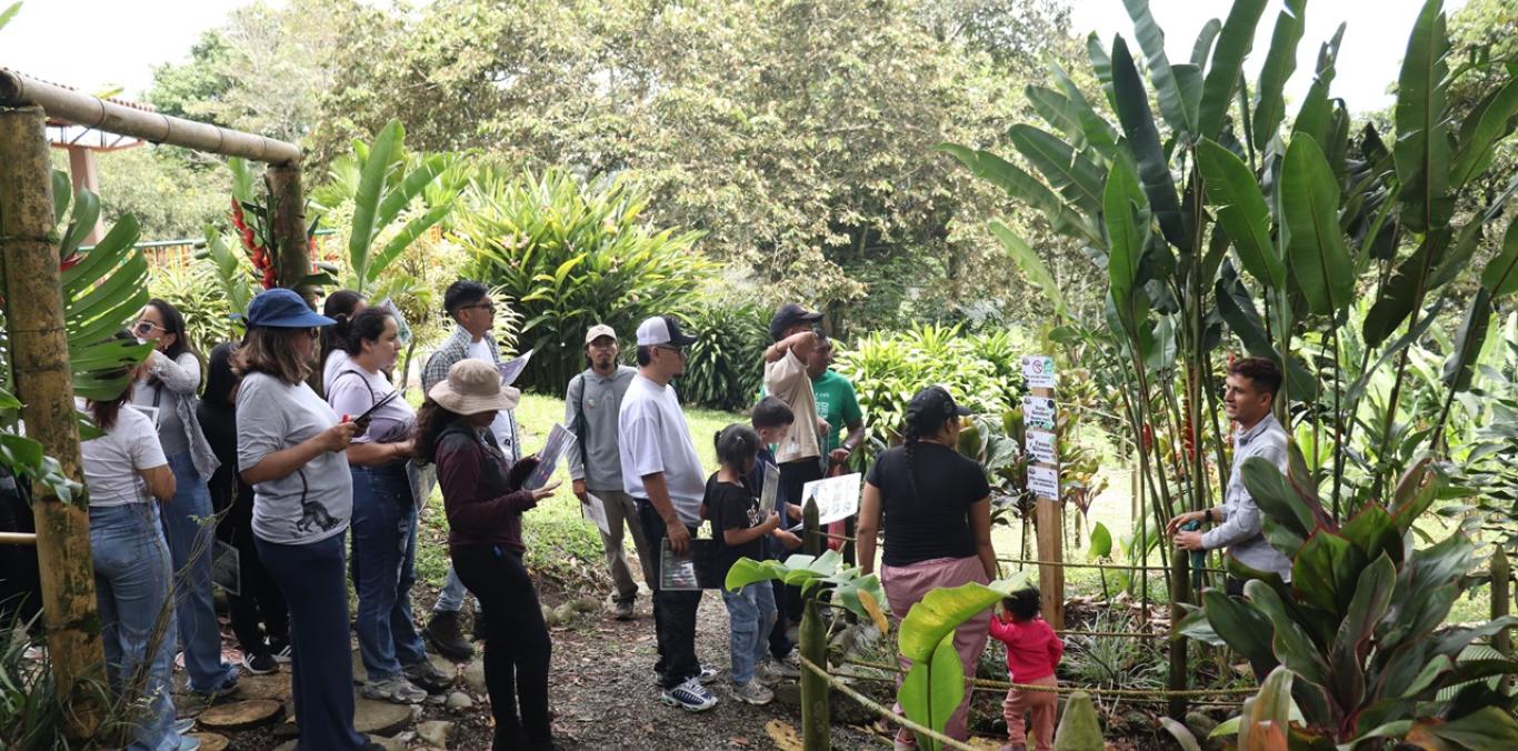 160 VISITANTES ESTUVIERON EN EL PARQUE LAS HELICONIAS DURANTE LA SEMANA SANTA
