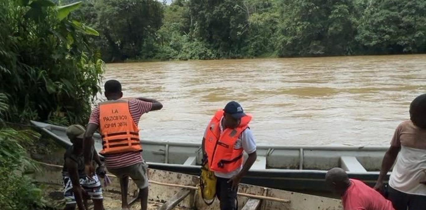 DESPLIEGAN ACCIONES ANTE LA TURBIEDAD DEL RÍO ANCHICAYA