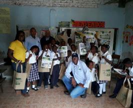 NIÑOS DEL CORREGIMIENTO DE AGUACLARA RECIBIERON CAPACITACIÓN SOBRE BIODIVERSIDAD