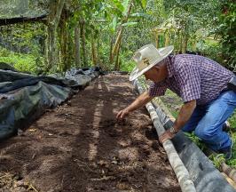 AGRICULTOR DE EL DOVIO TRANSFORMA RESIDUOS EN ABONO DE ALTA CALIDAD Y FORTALECE LA SEGURIDAD ALIMENTARIA LOCAL