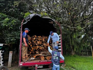 LUCHA CONTRA EL TRÁFICO DE MADERA CONTINÚA EN VÍAS DEL VALLE DEL CAUCA