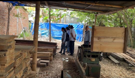 CVC REALIZÓ RECORRIDOS DE CONTROL Y SEGUIMIENTO A DEPÓSITOS DE MADERA EN EL SURORIENTE DEL VALLE      